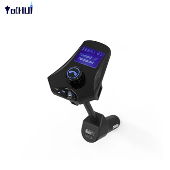 

M7 Car Bluetooth Wireless Handsfree MP3 Music Player Support U Disk/TF Card FM Modem Kit Dual USB Charger