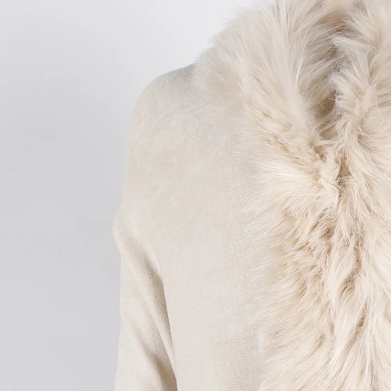 Джемпер, полиэстер,, ограниченное количество, пончо, Blusas De Inverno Feminina, женские свитера,, воротник, однотонный кардиган