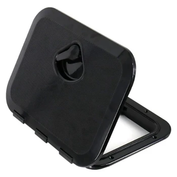

Marine Deck Access Hatch & Lid Boat Deck Hatch Access Hatch & Lid - (14.75 Inch x 10.6 Inch) (Black)