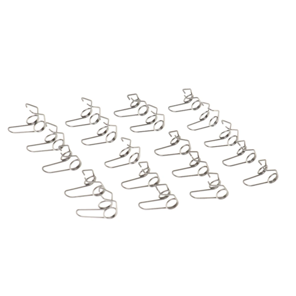 Set of 20 Trumpet Water Key Spit Value Springs Repair Parts