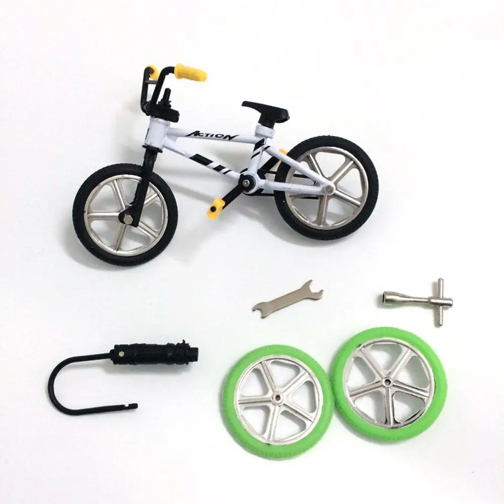 Мини-велосипед игрушечный из сплава BMX пальчиковая модель велосипеда фанаты