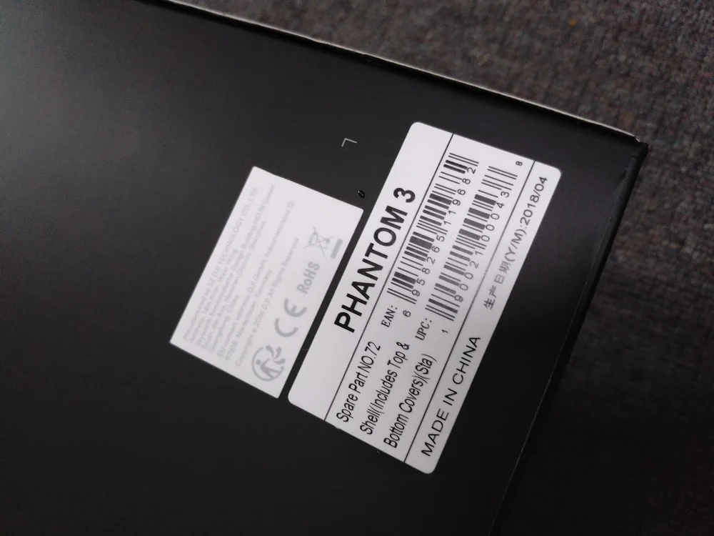 100-Original-DJI-Phantom-3-Standard-3S-Shell-Upper-Bottom-Body-Shell-Landing-Gear-Spare-Repair (2)