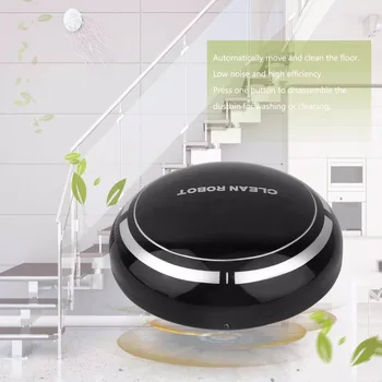 

Mini Intelligent Electric Wireless Automatic Multi-directional Round Smart Sweeping Robot Vacuum Cleaner For Home