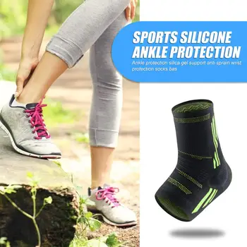 Duurzaam Sport Enkel Protector Delicate Ontwerp Ademend Nylon Sport Enkel Brace Protector Compressie Ondersteuning Elastische Sok