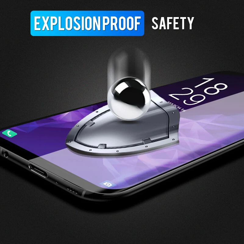 Стекло для samsung Galaxy Note 10 Pro 9 8 S10 5G S10E S9 S8 Plus закаленное стекло 9D полное покрытие для samsung S10 защита экрана