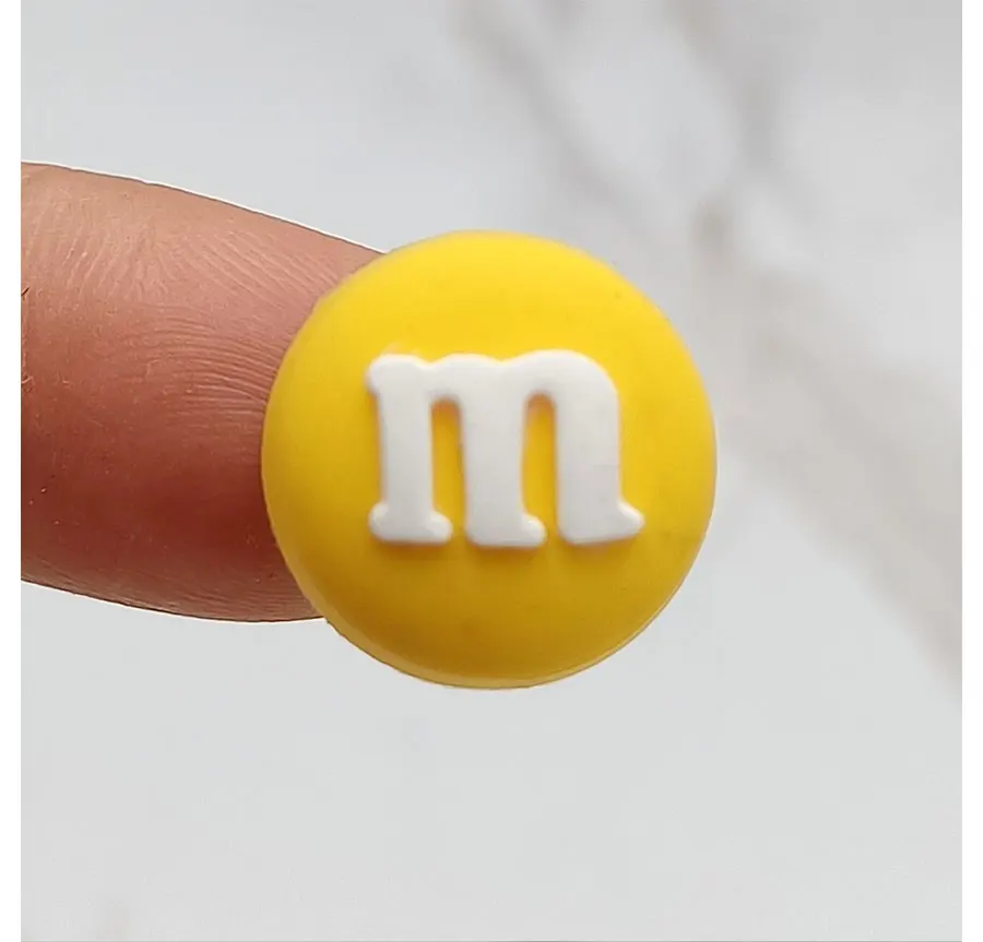 Single Sale 1Pcs PVC Shoe Charms Accessories Funny DIY Chocolate Beans Shoes Buttons Decoration Jibz For Croc Charms Kids Gift