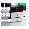 XLR plug socket switch switcher XLR balanced audio signal selection switch switcher 2 channels H310 1