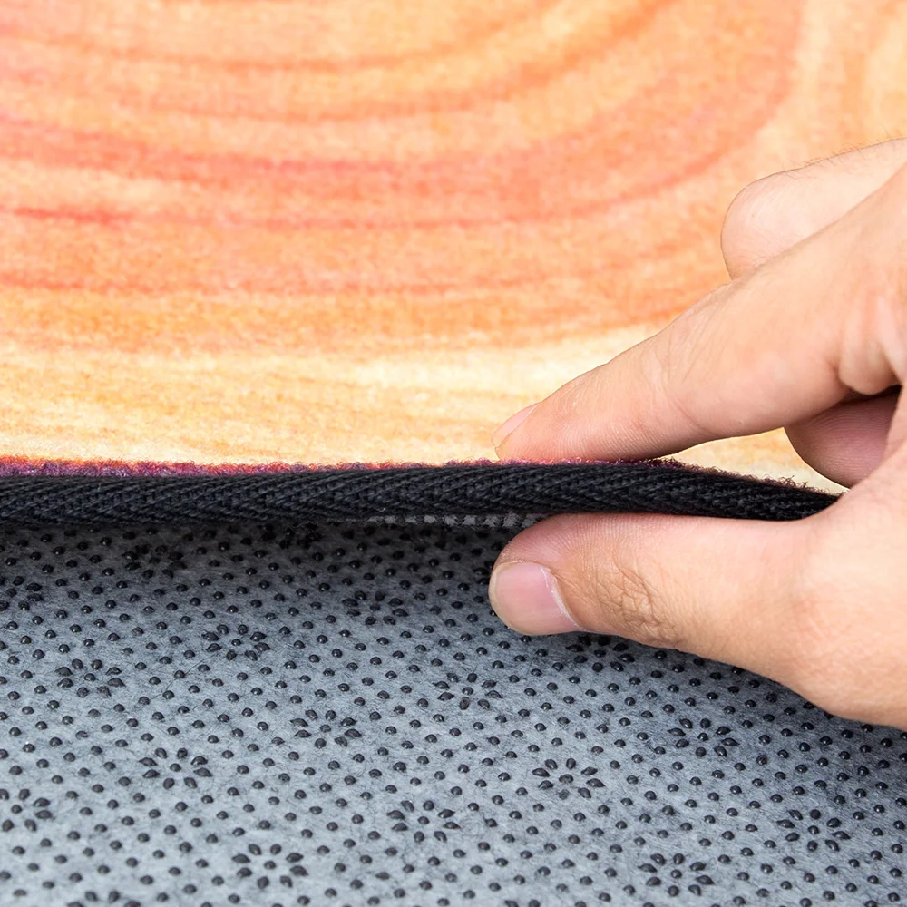 Коврик на пол в ванной коврик для дивана домашние кольца с символом Древа Жизни круговой спальни украшения кухни нейлоновый коврик для гостиной повторяемый