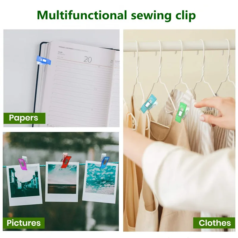Sewing Clips Plastic 50/20/10PCS Handmade DIY Crafts