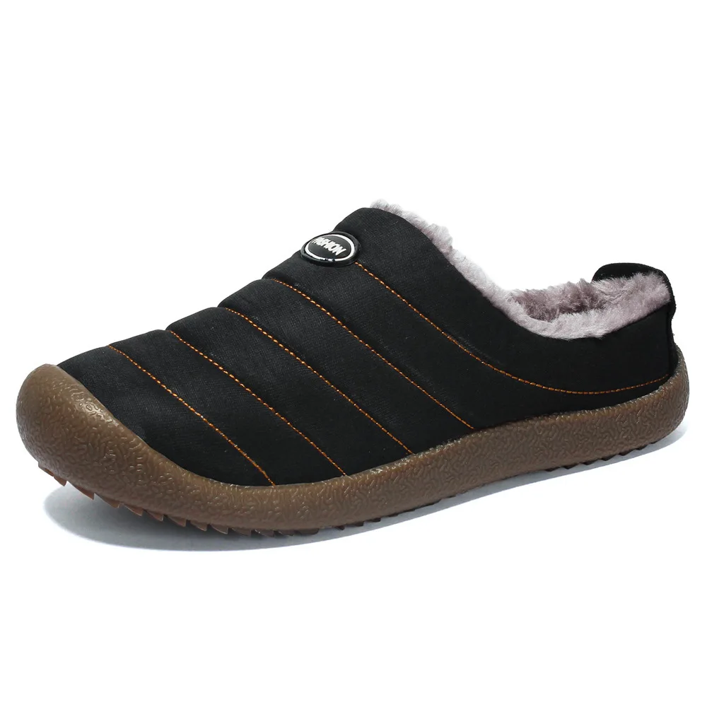 

Household Cotton Slippers plus Cotton Thick Warm Autumn And Winter MEN'S SHOES Large Size 45 46 Yards 47 Extra Large 48
