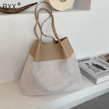 

[BXX] Simple High Capacity Crossbody Bags For Women 2020 Summer Shoulder Handbags and Purse Female Travel Cross Body Bag HN791