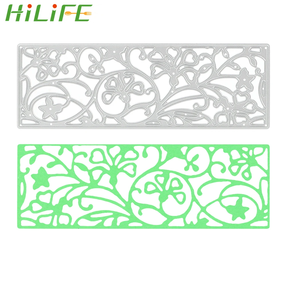 HILIFE Love Shape Bow Cutting Dies Paper Craft Knife Mould DIY Embossing Tool Metal Blade Punch Stencils | Дом и сад