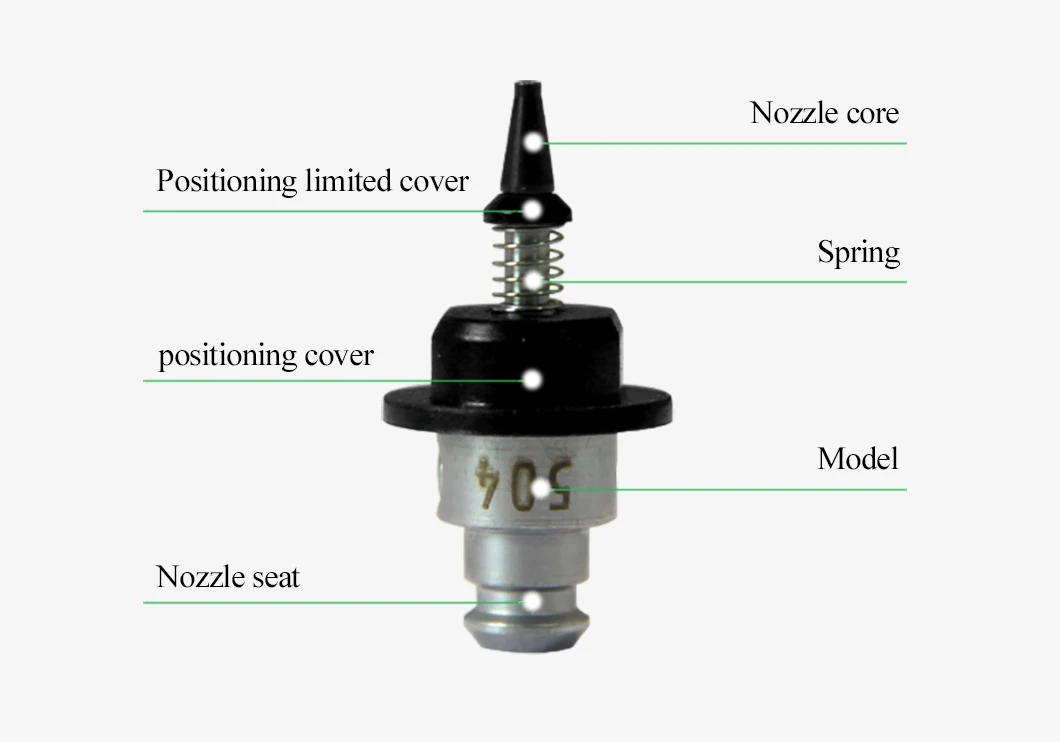 Горячая высокоточная машина/500501502503504505506507508 сопло juki/сопло SMT