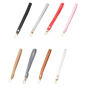 

THINKTHENDO New Women Bag Replacement Wrist Strap Wristlet Purse Bag Accessories Faux Leather Clutch Bag Strap New Portable