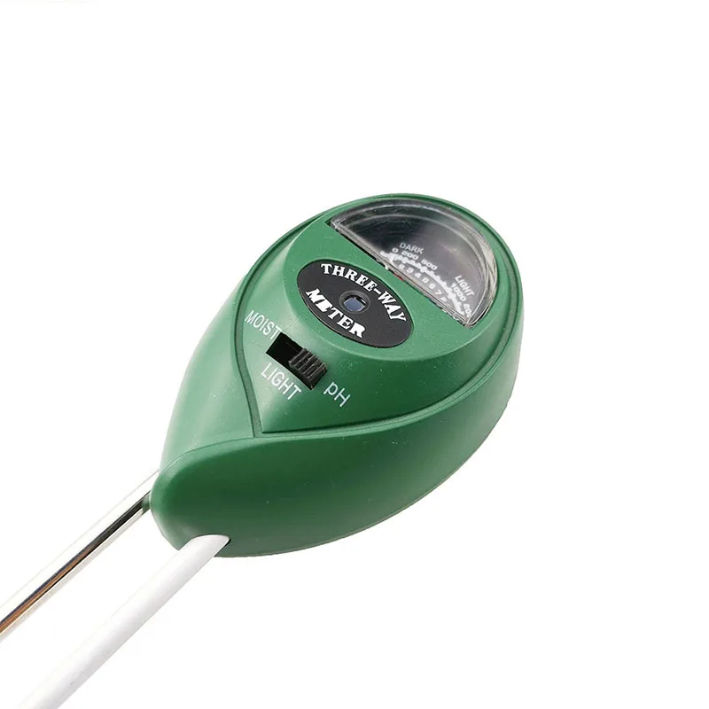 

3 in 1 Moisture Light PH Meter Plant Flowers Garden Soil Analyzer Tester Tool VJ-Drop