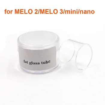 

Replacement Pyrex Glass Tube Tank Straight Capacity Fit for MELO 2 / MELO 3 4ml / MELO 3 mini 2ml / MELO 3 nano 2ml - 2PCS