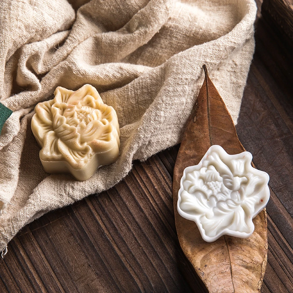 Ma'amoul Oriental Pastry Mould Form for Baking Kitchen Supplies Bakery Molds Moon Cake Tools Cookie Flower Stamp Mooncake Mold