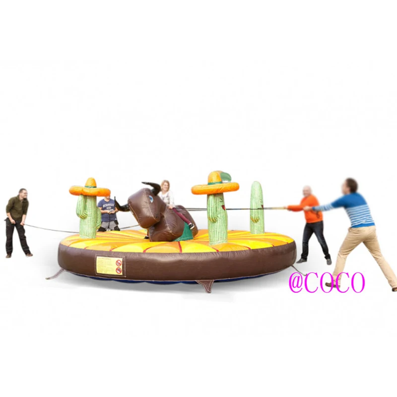 inflatable bouncy bull
