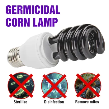 

E27 Energy Saving UV Sterilization Light Germicidal Light Bulb Kill Insect Lighting Ultraviolet Spiral Germicidal Spiral Lamp
