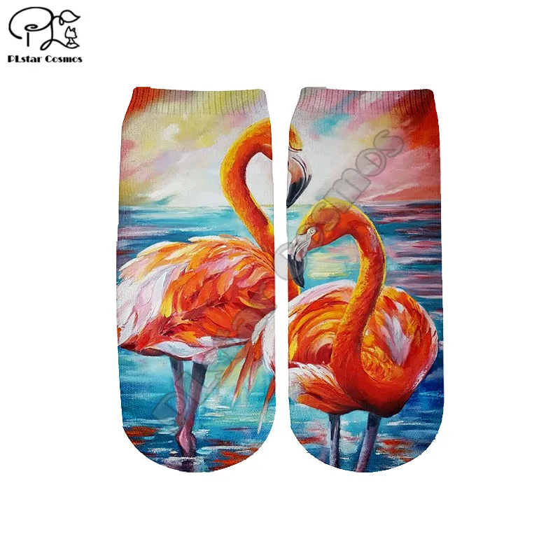 

PLstar Cosmos Amazing Animal 3D Printed Cotton Socks Colorful Brand Warm Beautiful Short Ankle Unisex Fashion Casual Sock F11