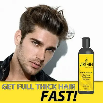 

VIRGIN FOR MEN HAIR LOSS CONDITIONER STOP BALDING AND STIMULATES HAIR GROWTH