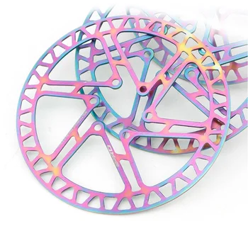 

MTB Road Bike Colorful Bicycle Disc Brake Rotors Stainless Steel Rotor Mountain Bike Brake Disc Rotor 160MM Bicycle Parts