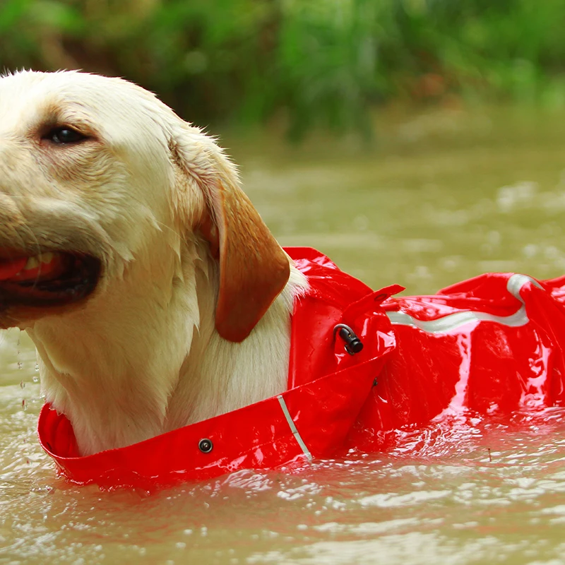 DogMEGA Reflective and Waterproof Raincoat for Dog