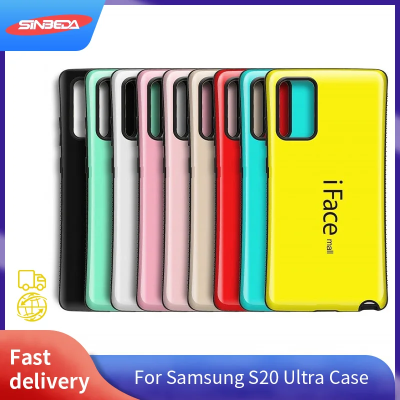 Sinbeda iFace mall For Samsung Galaxy S20 Plus Case Shock-Absorbing Bumper PC+TPU Back Cover ultra | Мобильные телефоны и