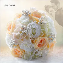 Букеты невесты, подружки невесты, цветы, свадебный букет, букет De Mariage, Искусственный Свадебный букет s SPH059