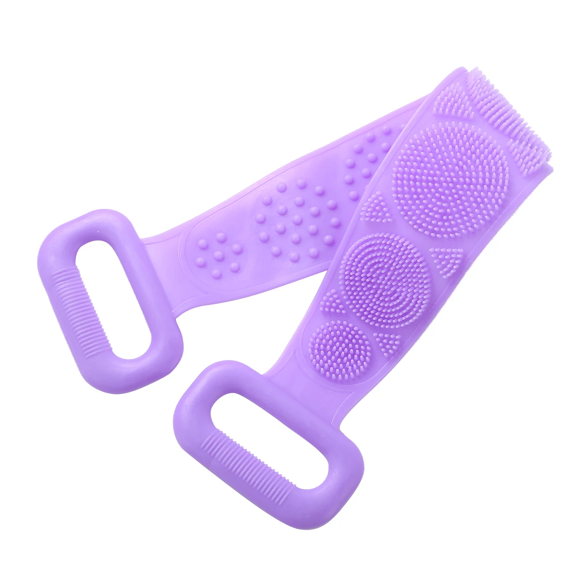 Bath Skin Cleaning Body Brush Double Sided Massager Silicone Shower