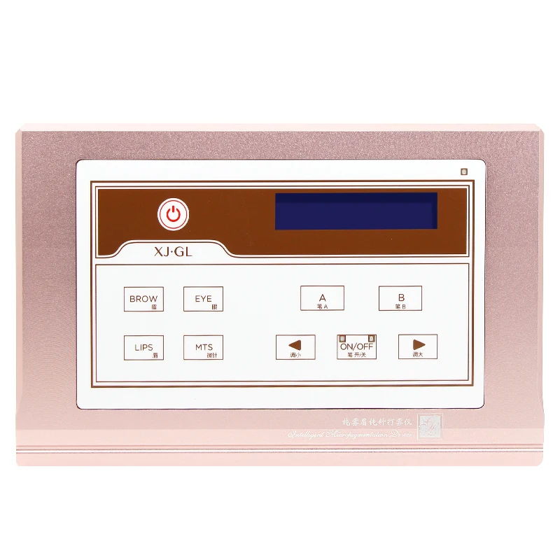 Машина Полупостоянный бровей и губ Электрический Ультра-тишина тату Красота Косметика пистолет машина комплект и картридж иглы