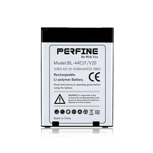 Perfine V20 Battery 4100 mAh BL-44E1F Replacement For Mobile Phone LG V20 H915 H910 H990N US996 F800L