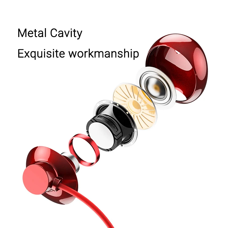 EARDECO Оригинальные Bluetooth наушники спортивные беспроводные шейные стерео