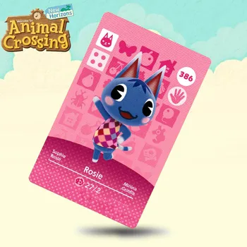 

386 Rosie Animal Crossing Card Amiibo Cards Work for Switch NS 3DS Games