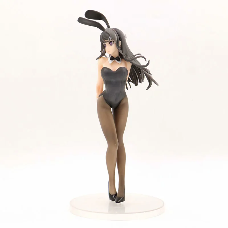 Аниме Rascal Does Not Dream of Bunny Girl Senpai Sakurajima Mai фигурка сексуальные девушки аниме ПВХ