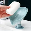 Leaf Shape Soap Box Drain Soap Holder Box Bathroom Accessories Toilet Laundry Soap Box Bathroom Supplies Bathroom Tray Gadgets 2