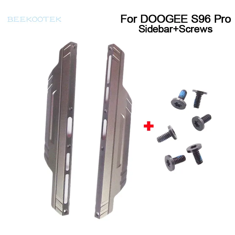 

New Original Housing A Frontal Shell Middle Side Metal Frame Case Middle+Side Screws Repair Parts For Doogee S96 Pro Smartphone