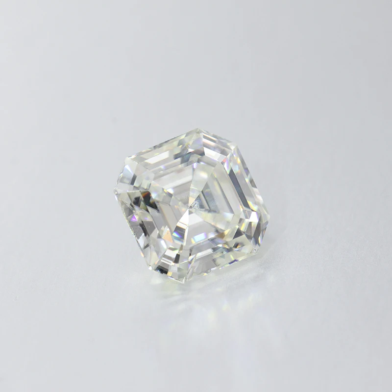 

Starszuan Good Quality 5*5mm Asscher Moissanite IJ Color Loose Bead for Jewelry Marking