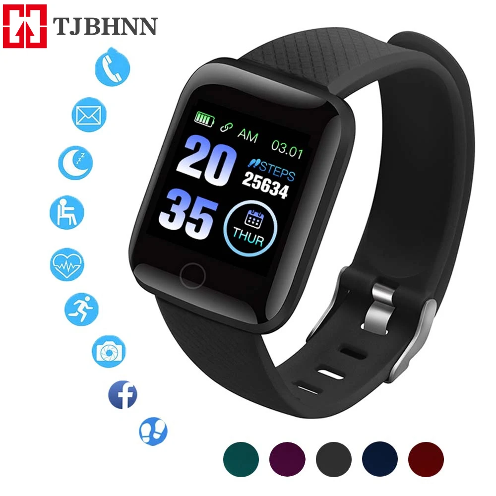 

TJBHNN Smart Watch D13 Men Women For Android Apple Phone Waterproof 116Plus Pressure Sport bluetooth watch