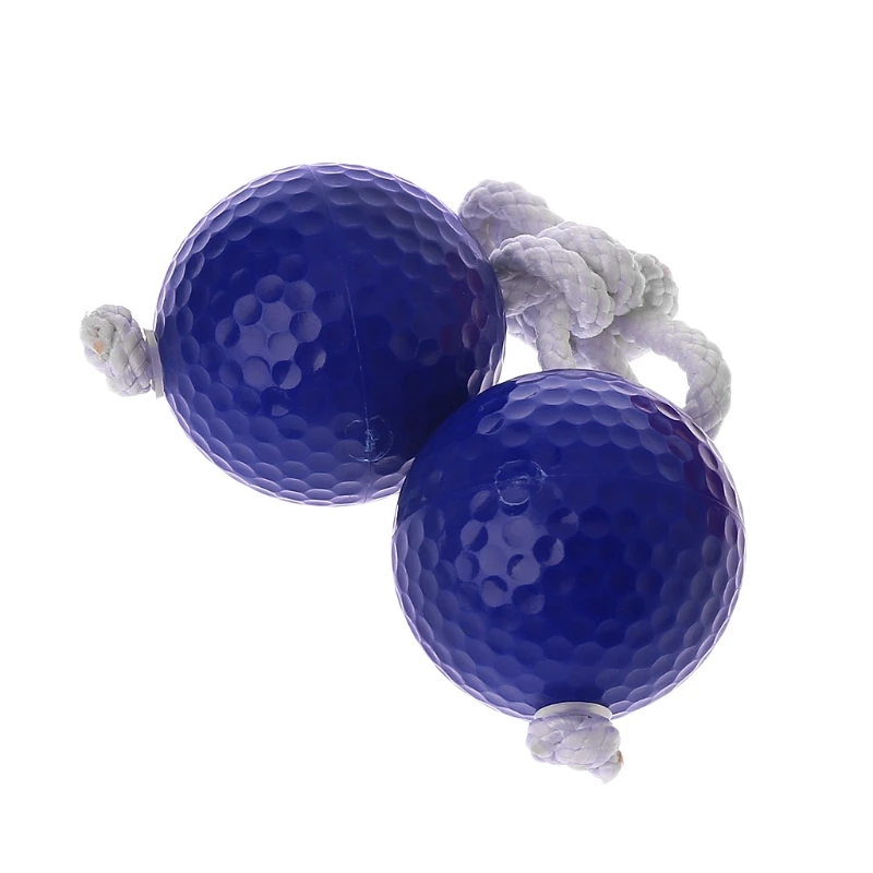 Hot 42mm Ladder Golf Ball Bola Strands Red Blue Get Out Practice 6mm String Ball M7DC