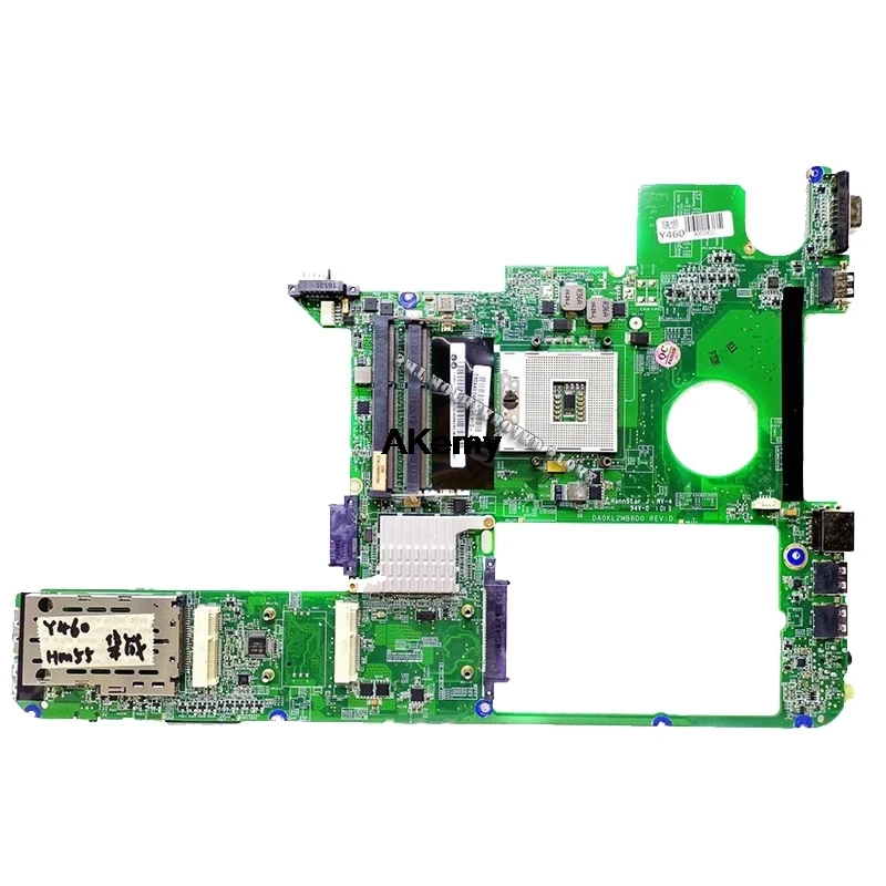 Для lenovo Y460 материнская плата для ноутбука Y460 HM55 DA0KL2MB8D0 протестированная хорошая