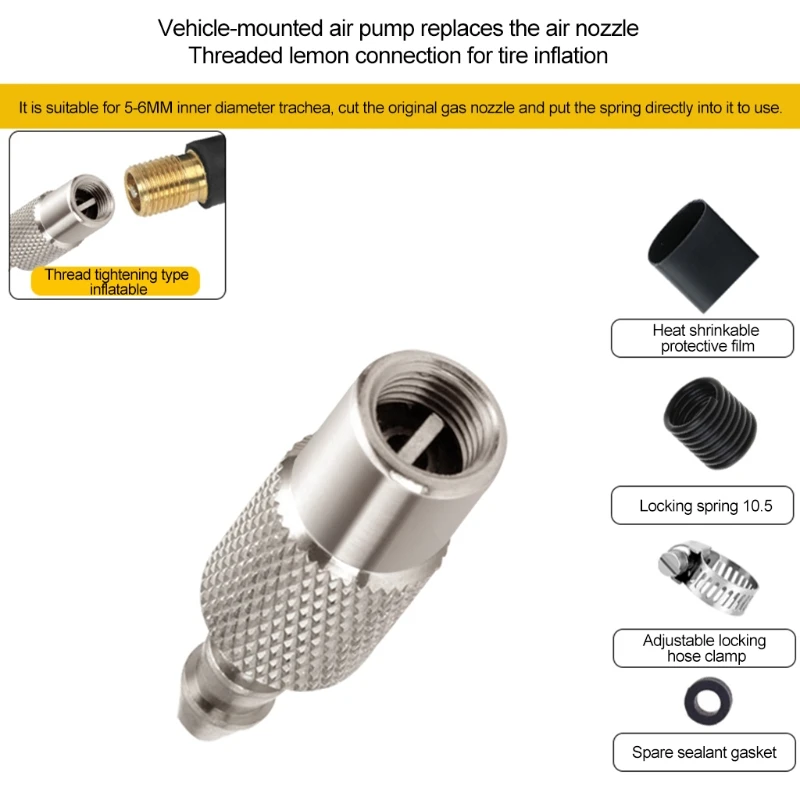 Universal Car Compressor Air Nozzle 6.5mm Quick Release Connector for Air Pump Tools Hardware Hose Tool Fittings Nozzle