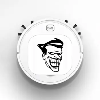 

1800Pa USB Smart Robot Rechargeable 3 in 1 Auto Smart Robot Strong Suction Sweeper Vacuum Cleaners Batman Animated Series Joker