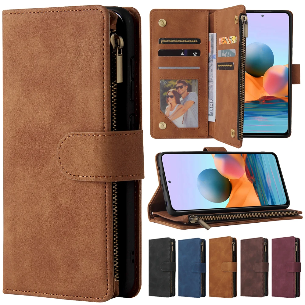 Новый кожаный флип-чехол для Xiaomi POCO M3 X3 GT 10T Lite Redmi Note 10 9 Pro Max 8 7 8T 9A 9C 8A 7A