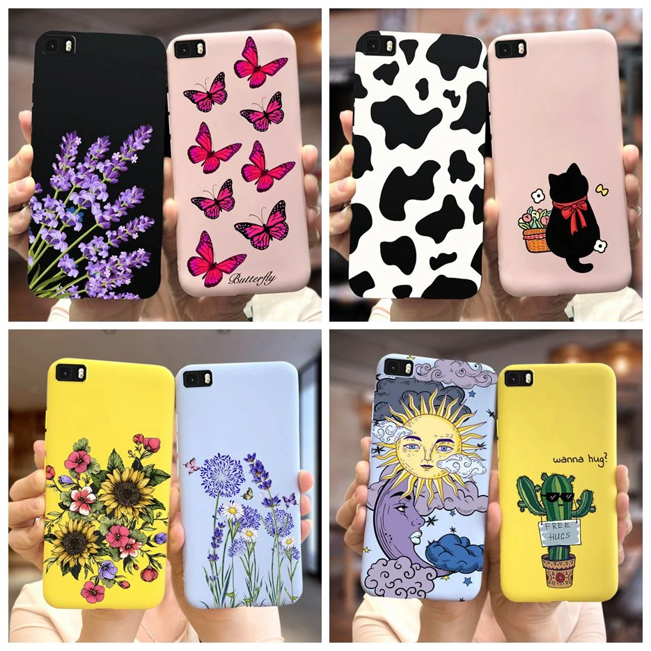 Funda de silicona para Huawei P8 Lite, carcasa trasera TPU para Huawei P8 Lite, P8Lite, Coque Capa|Fundas antigolpes para teléfono| AliExpress