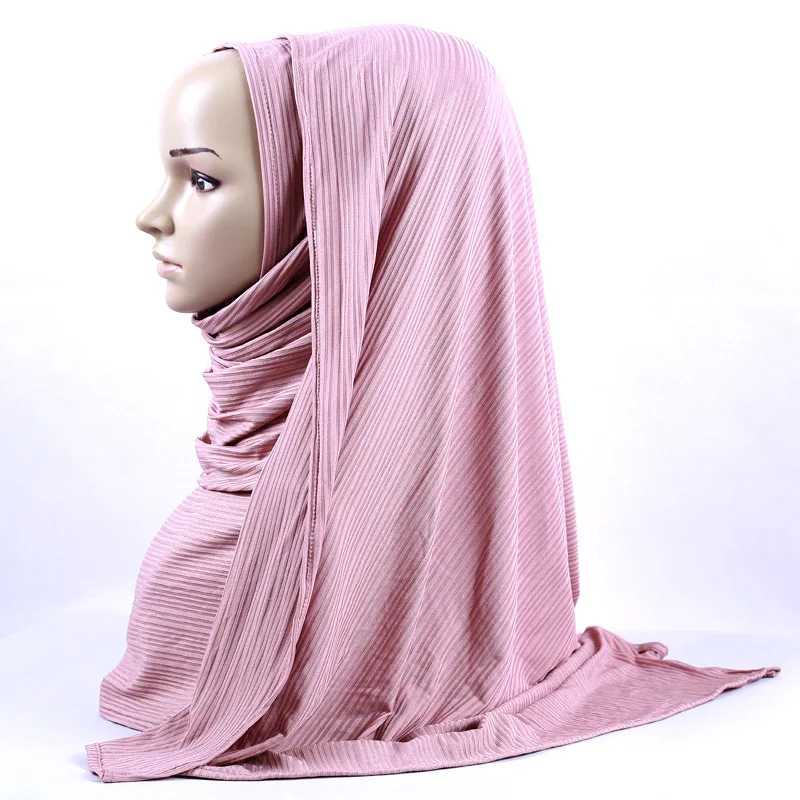 

Knit Cotton Jersey Hijab Abaya Scarf Turban Muslim Hijabs Foulard Femme Turbante Musulman Turbans For Women Headscarf