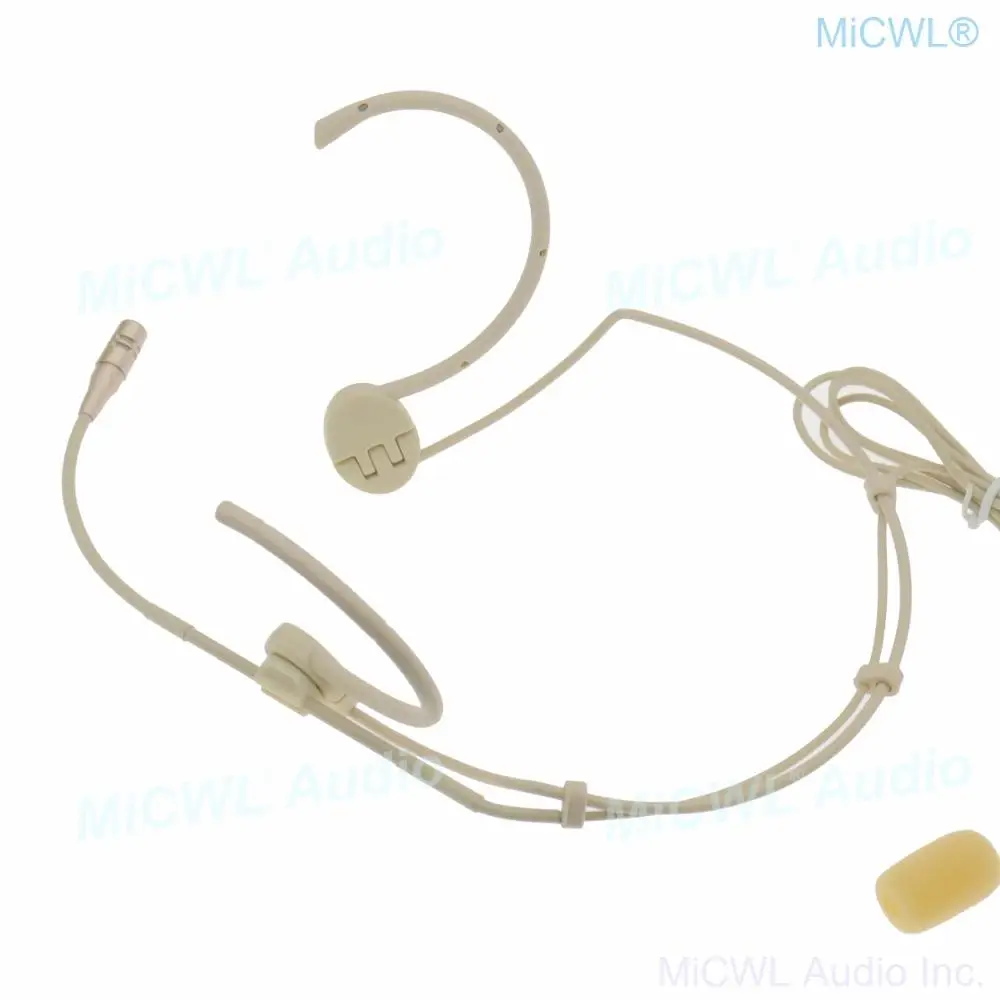 Fone de Ouvido Microfone para Sennheiser Akg sem Fio Melhor Shure Mipro Bege Cabeça Cardióide Microfones Micwl Cm90 Som Hsp2 - Image 2