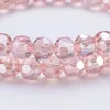 4 6 8 mm Transparent Round Glass Beads Austria Faceted Crystal for Jewelry Making Necklace Accessories Wholesale Ball Beads ► Photo 2/6