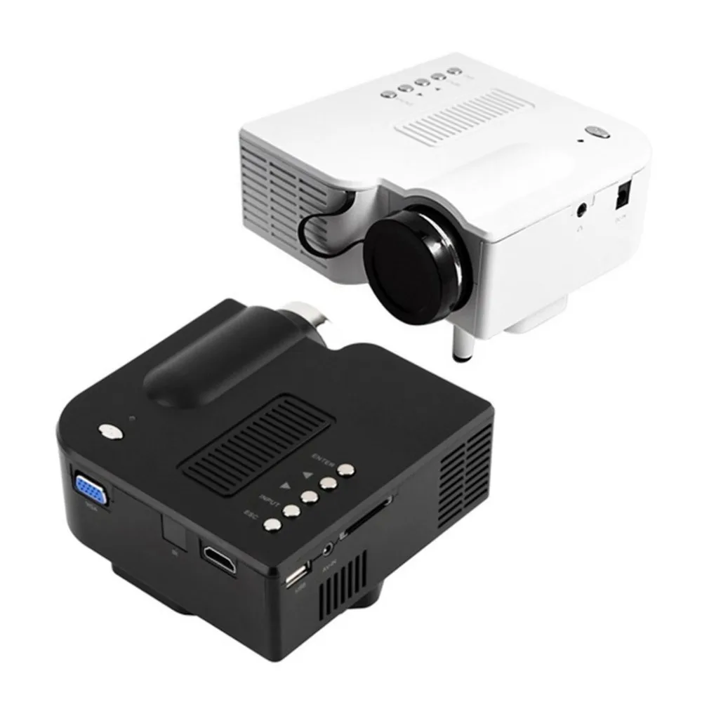 Cinema em Casa Dispositivo de Entretenimento em Casa Uc28 + Mini Portátil Projetor Teatro Atualizado Interface Hdmi Multimídia Player Eua 1080p 9 de entretenimento em casa multimídia player eua