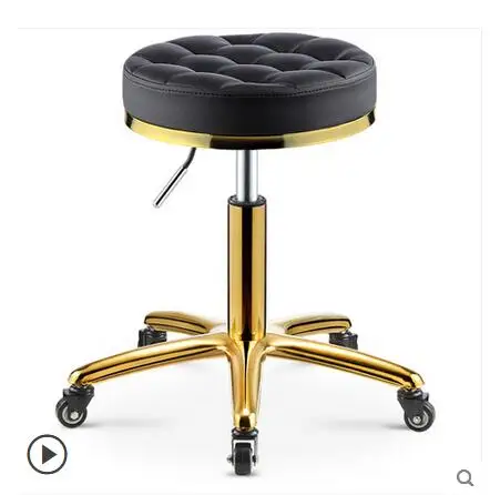Beauty stool pulley beauty shop chair big work stool